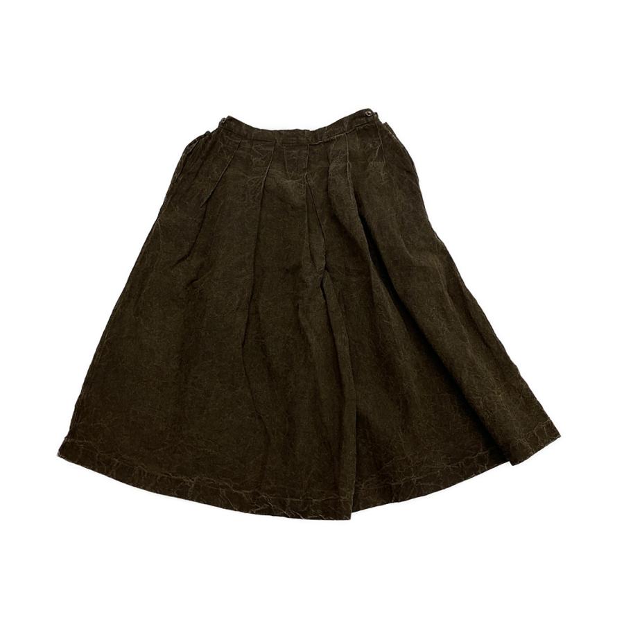 カヴァル リネンパンツ ブラウン レディース SIZE M KAVAL 中古