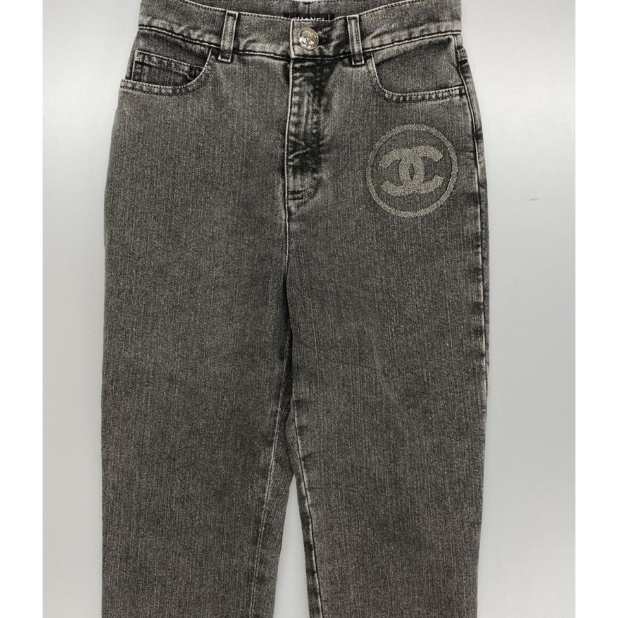 シャネル デニムパンツ ココマーク P74150 レディース SIZE 36 CHANEL