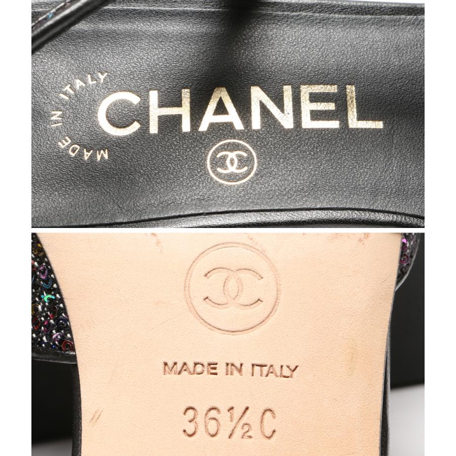 シャネル スリングバック シューズ G31319 レディース SIZE 36.5 シャネル スリングバック シューズ G31319 レディース SIZE 36.5