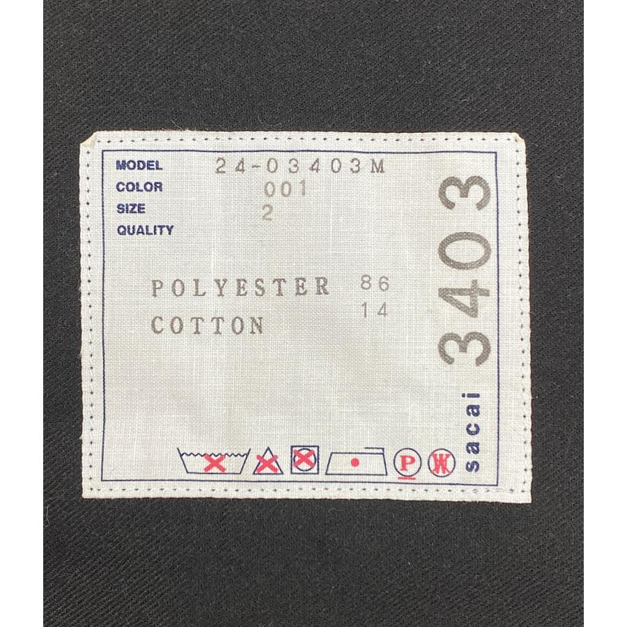 サカイ パンツ 2024ss Taffeta Pants 24-03403m メンズ SIZE 2