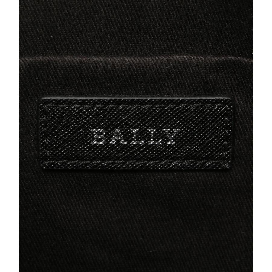美品 バリー 2way セカンドバッグ ダブルファスナー メンズ BALLY 中古
