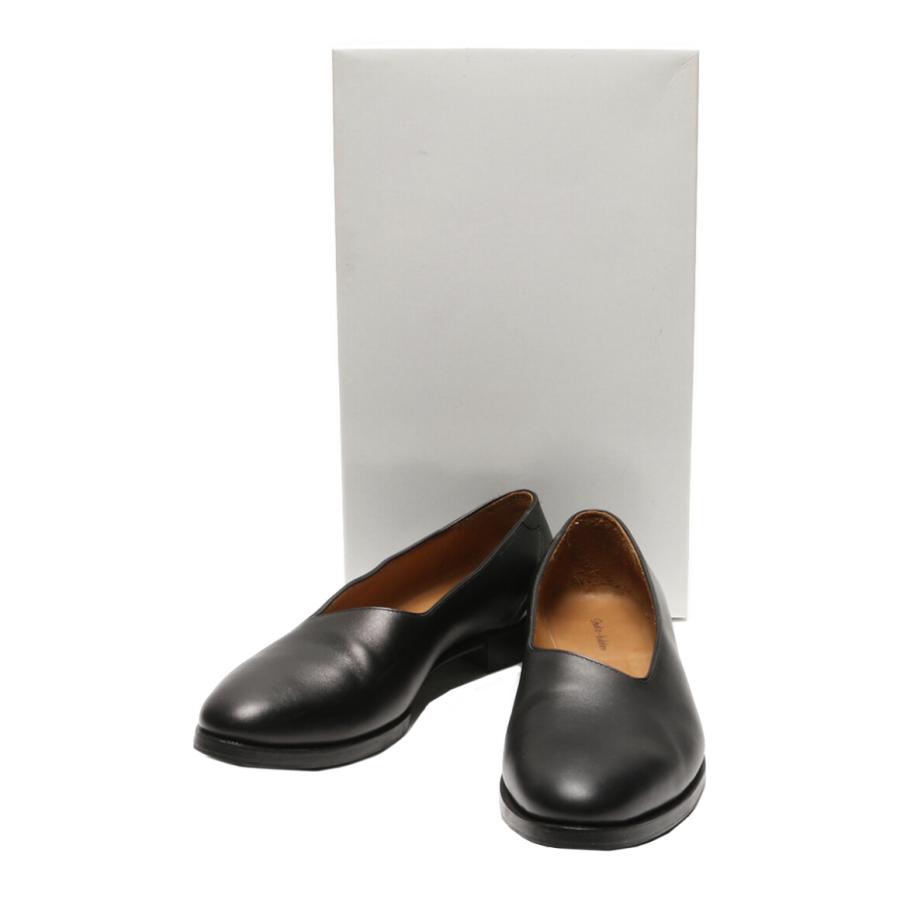 スタジオ ヒドゥン パンプス ジャーマンボックスカーフローファー