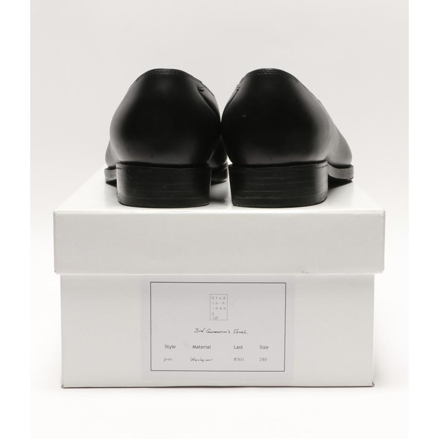 スタジオ ヒドゥン パンプス ジャーマンボックスカーフローファー