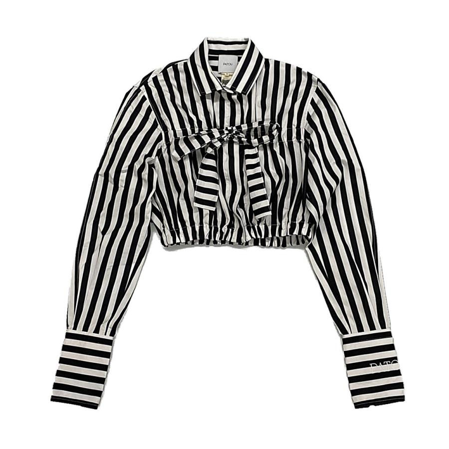 パトゥ ブラウス ショート丈 24SS レディース SIZE 34 PATOU 中古  