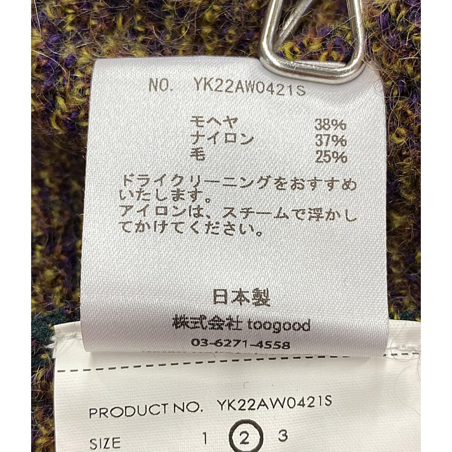 ヨーク カーディガン 4COLOR MIX JACQUARD MOHAIR CARDIGAN ヨーク カーディガン 4COLOR MIX JACQUARD MOHAIR CARDIGAN