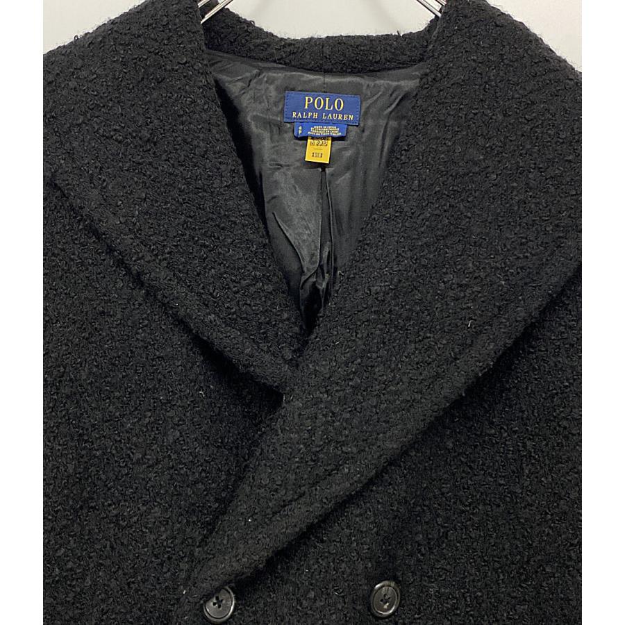 ポロ・ラルフローレン コート ブラック ウール レディース SIZE S POLO 