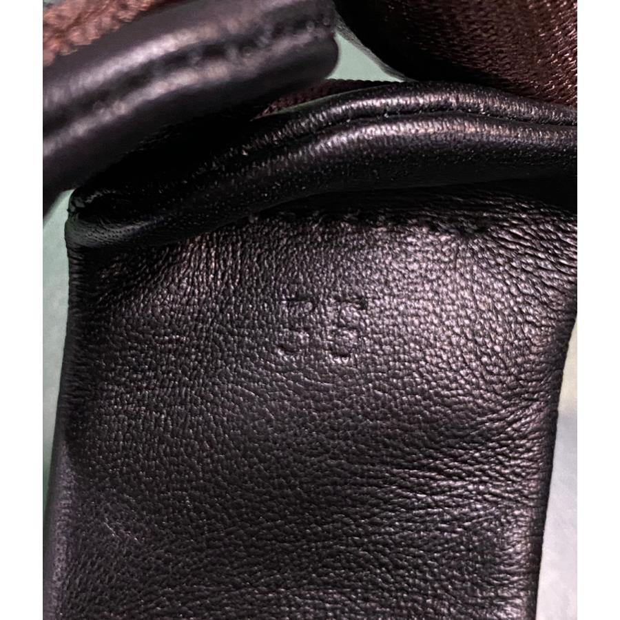 ジルサンダーサンダル　サイズ35 ジルサンダー サンダル プラットフォームサンダル ブラック