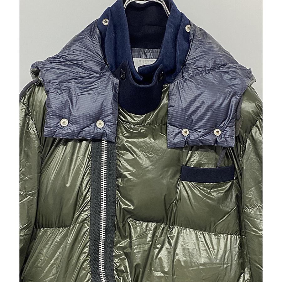 サカイ 中綿コート 切替 20-02415M メンズ SIZE 1 sacai 中古