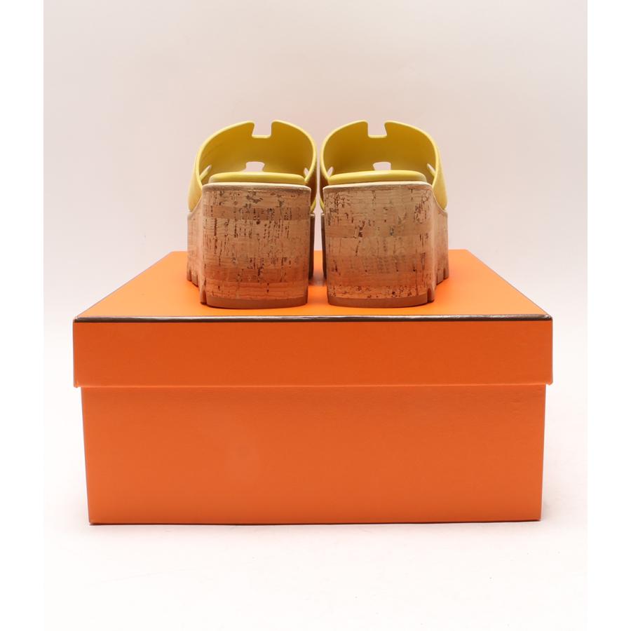 美品 エルメス サンダル エズ 30 イエロー レディース SIZE - HERMES