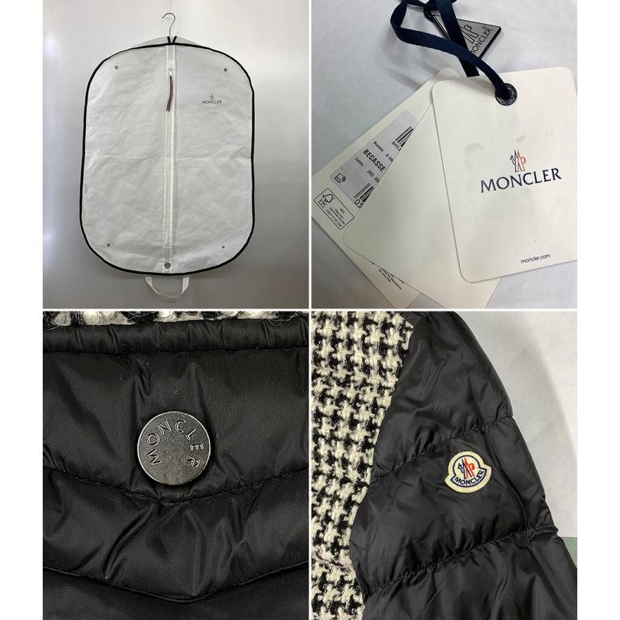 美品 モンクレール ダウンジャケット BECASSE 千鳥格子 23AW 美品 モンクレール ダウンジャケット BECASSE 千鳥格子 23AW