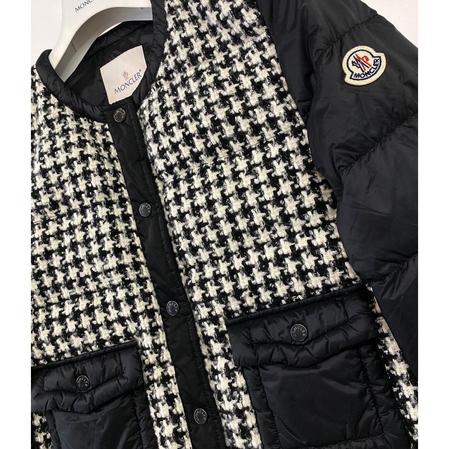 美品 モンクレール ダウンジャケット BECASSE 千鳥格子 23AW 美品 モンクレール ダウンジャケット BECASSE 千鳥格子 23AW