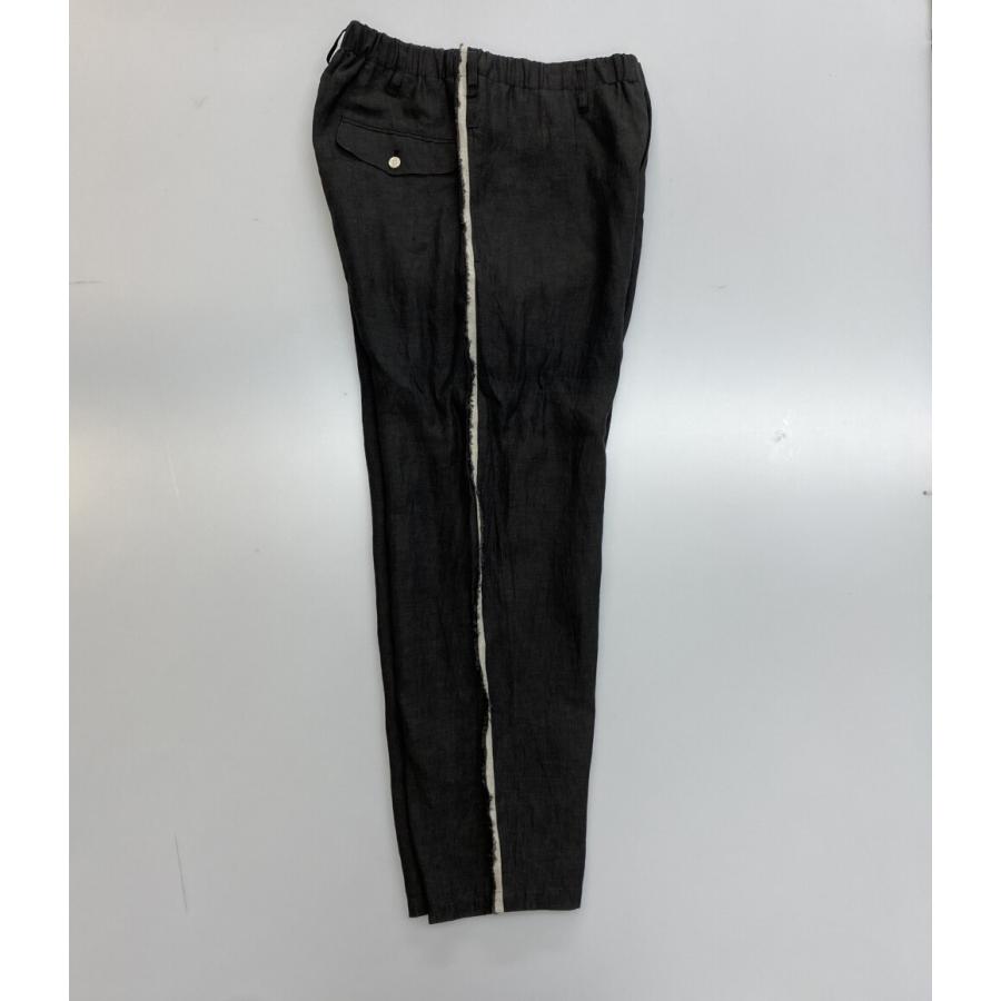 希少アーカイブ/ヨウジヤマモトプールオム/ウールギャバ/フラップパンツ/サイズ2 ヨウジヤマモトプールオム フラップヘンプパンツ 24ssCollection