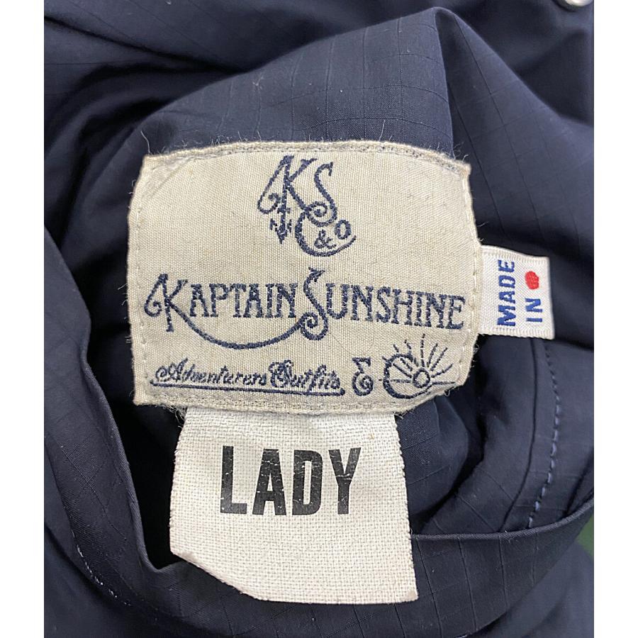【美品】KAPTAIN SUNSHINE リバーシブル　ブルゾン キャプテンサンシャイン ダウンジャケット リバーシブル レディース