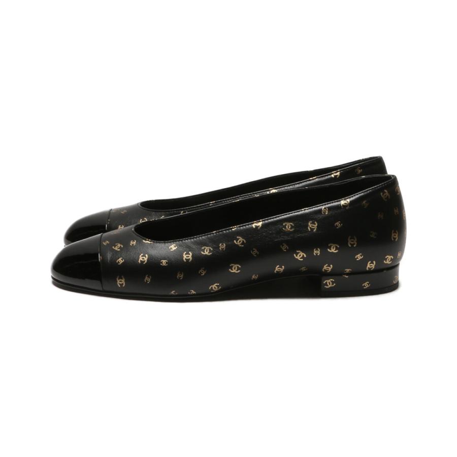 【CHANEL】1ロール/シャネルリボン★☆黒色 1cm幅×100m シャネル スリッポン G45127 フラットシューズ レディース SIZE