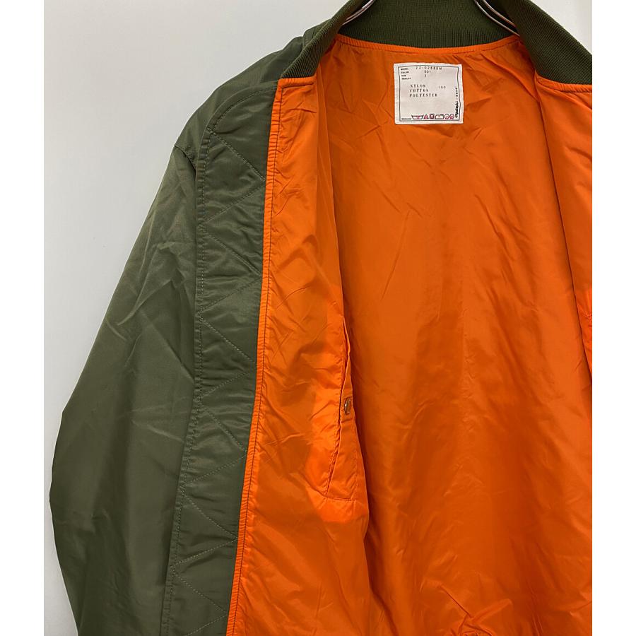 サカイ ジップブルゾン MADSAKI MA-1 カーキ 22AW メンズ SIZE 3 sacai