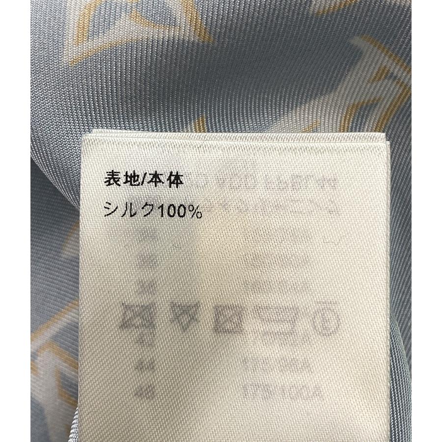 美品 ルイヴィトン 長袖シャツ シルク マルチカラー メンズ SIZE 36 