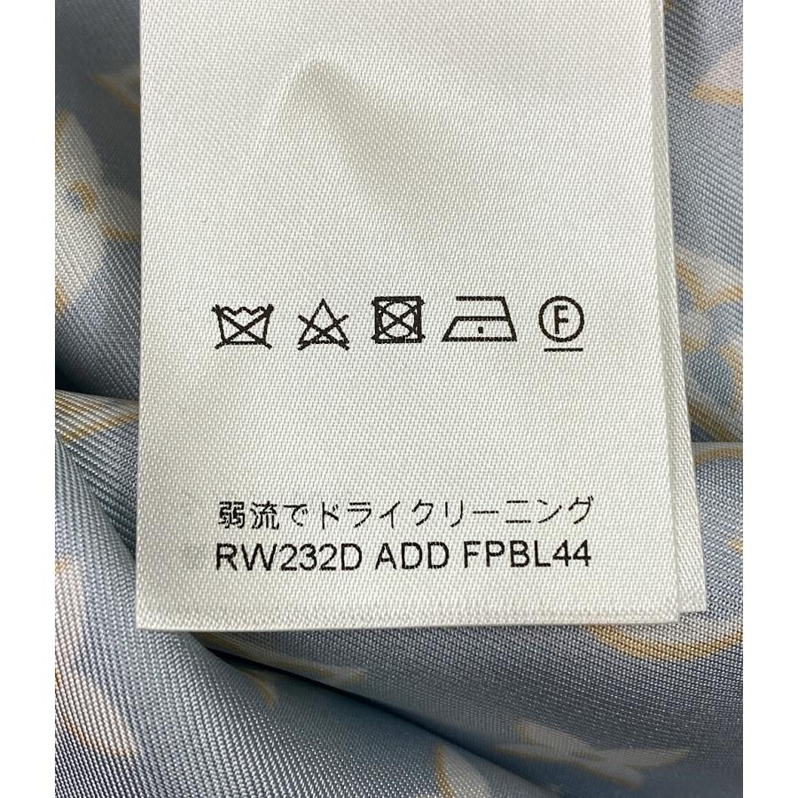 美品 ルイヴィトン 長袖シャツ シルク マルチカラー メンズ SIZE 36 