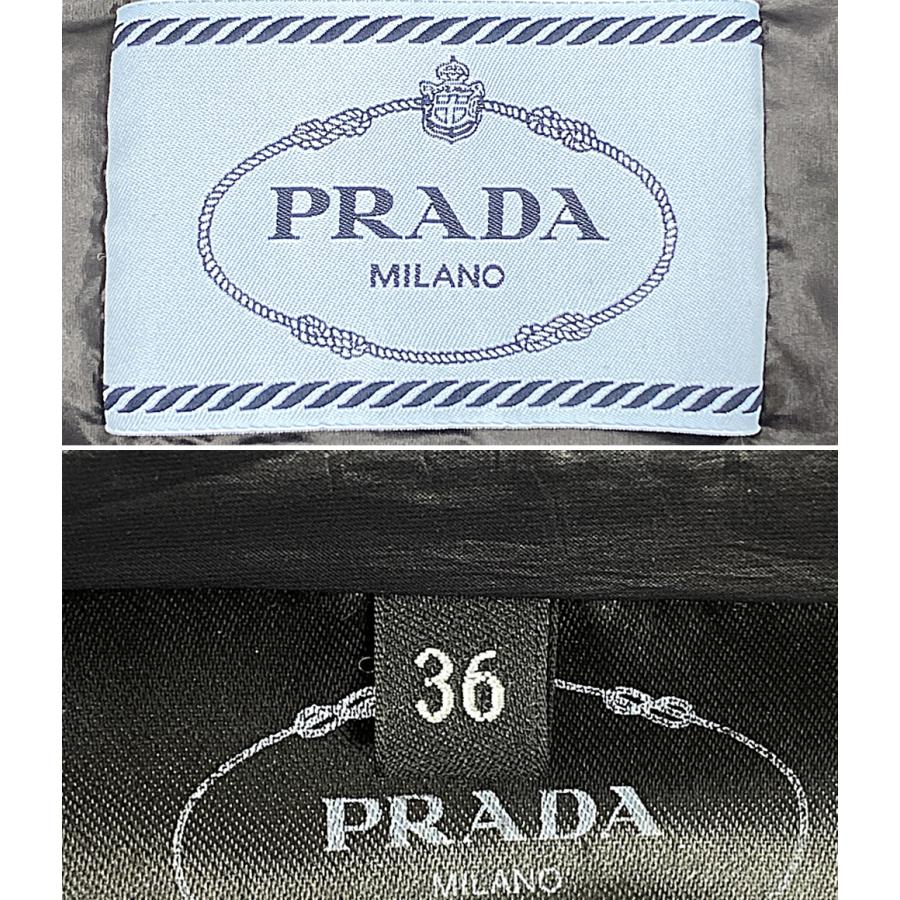 プラダ ダウンジャケット 29w149 ブラック レディース SIZE 36 PRADA