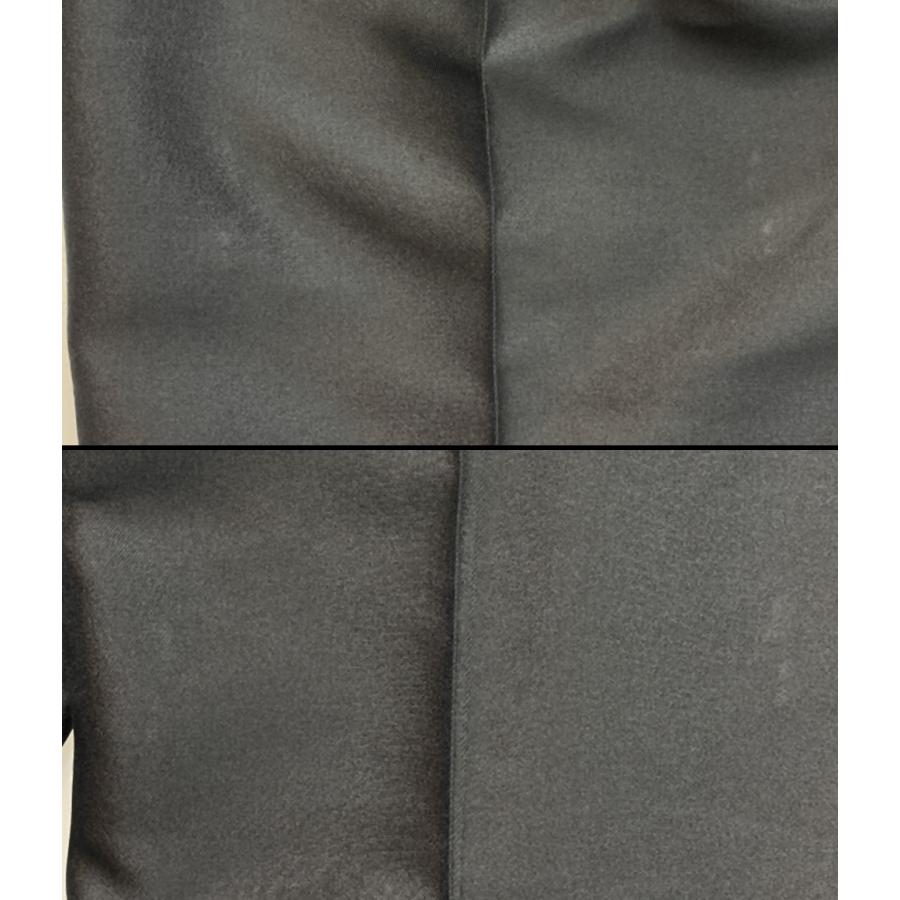 ドゥロワー パンツ ブラック ウールシルクミカド 6514-236-1190