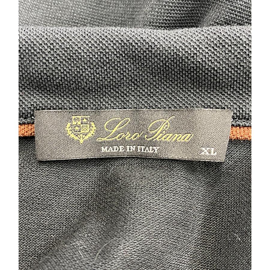 ロロピアーナ ポロシャツ ブラウン MAA9355 メンズ SIZE XL Loro Piana