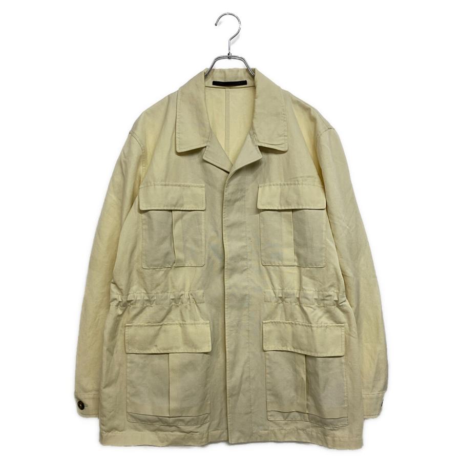 ロロピアーナ Loro Piana カシミヤ×リネン×コットン ジャケット　春夏 ロロピアーナ ジャケット コットンリネン ライトベージュ