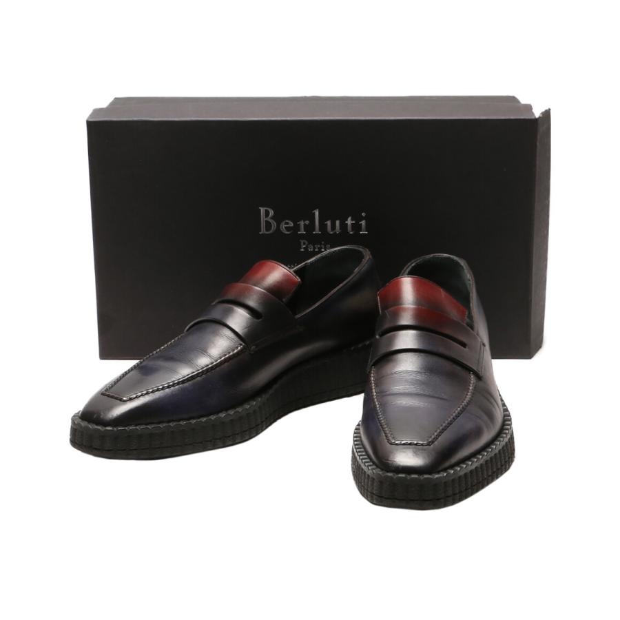 【専用】【美品】ベルルッティ　アンディローファー　UK8 Berluti ◇ベルルッティ◇美品 不朽の名作 アンディ メンズ