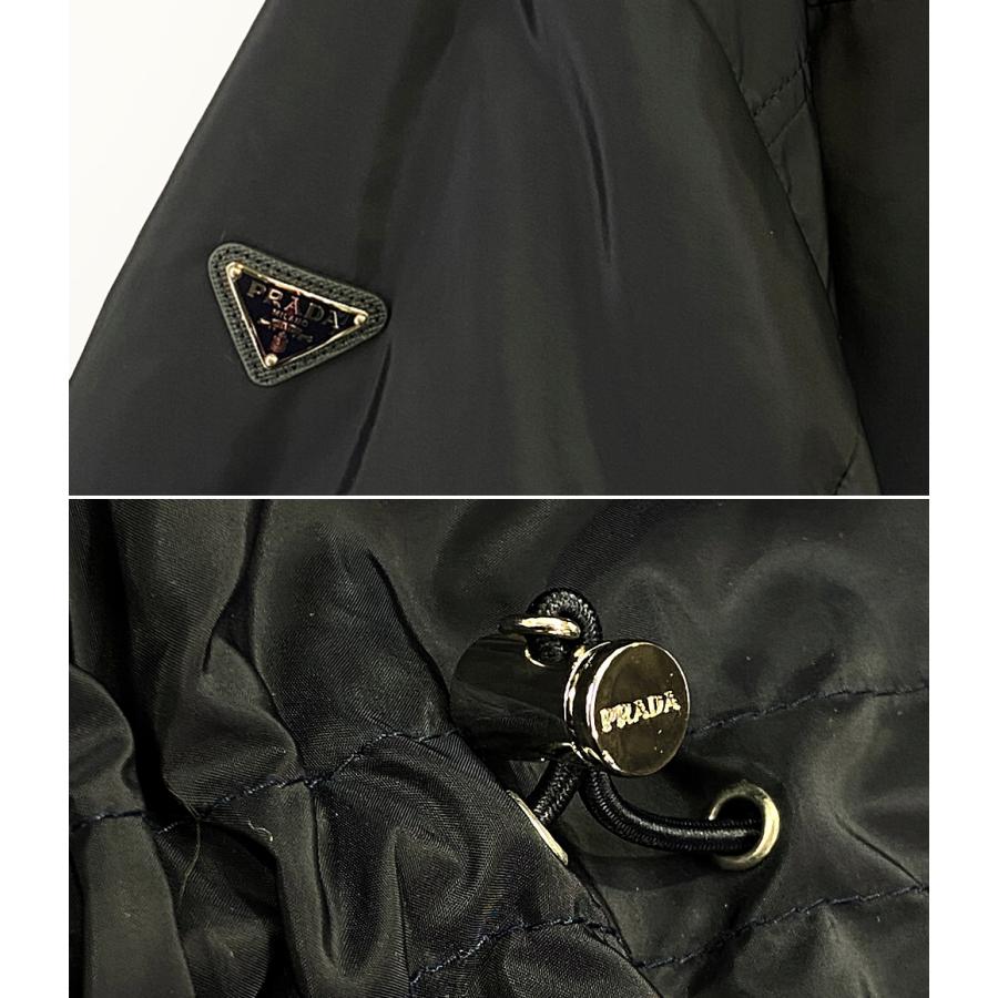 プラダ コート フード付き 中綿入り 2021 レディース SIZE 40 PRADA