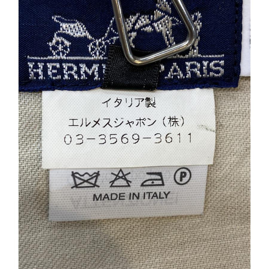 エルメス ブラックレザージャケット 80-90s レディース SIZE L HERMES 
