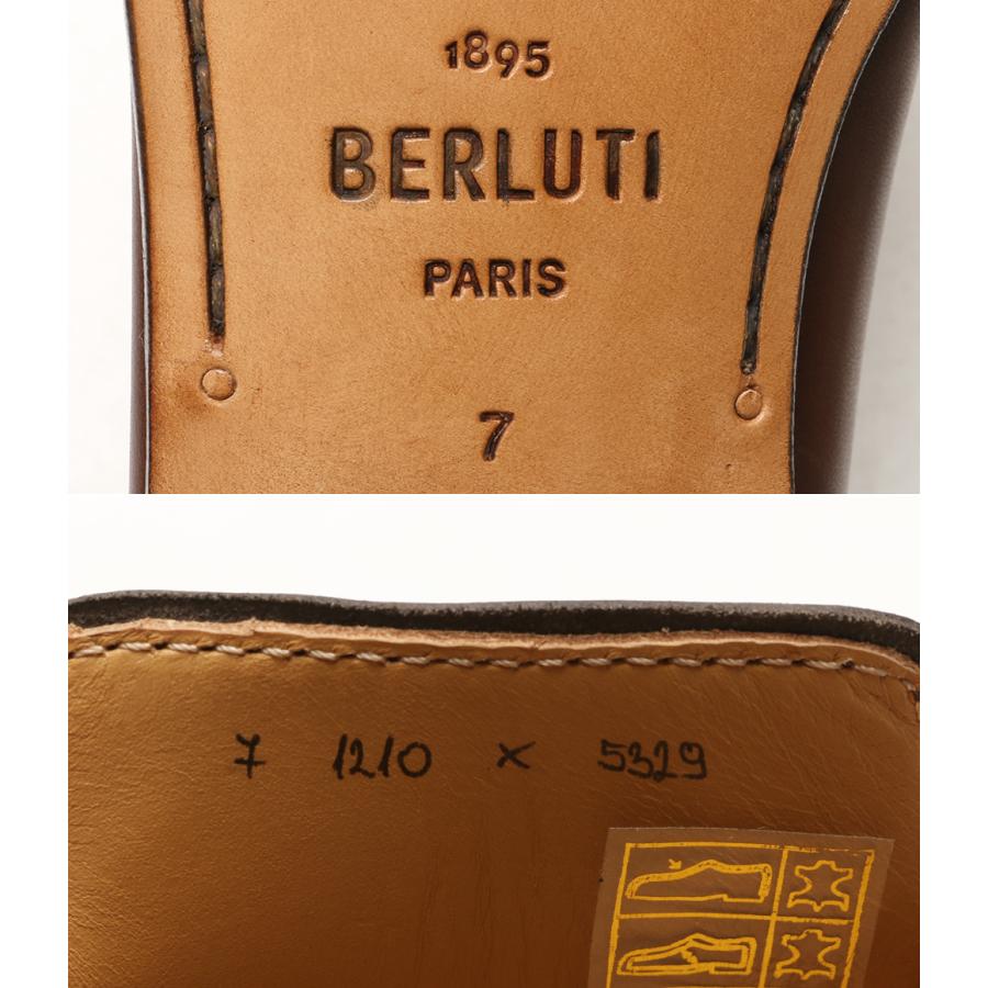 ベルルッティ ロレンツォ リミニ カンガルー レザー ローファー メンズ