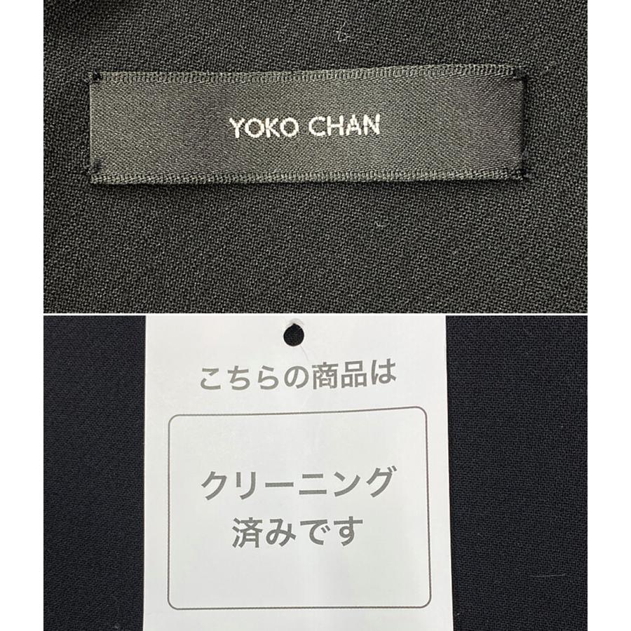 ヨーコチャン 半袖ワンピース ブラック YCD-621-7768 レディース SIZE