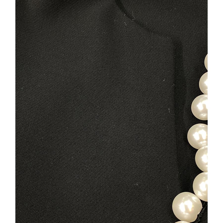 ヨーコチャン 半袖ワンピース ブラック YCD-621-7768 レディース SIZE