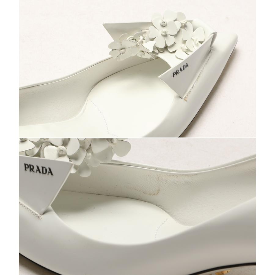 プラダ フラワーディテールパンプス 23aw レディース SIZE 35 プラダ フラワーディテールパンプス 23aw レディース SIZE 35
