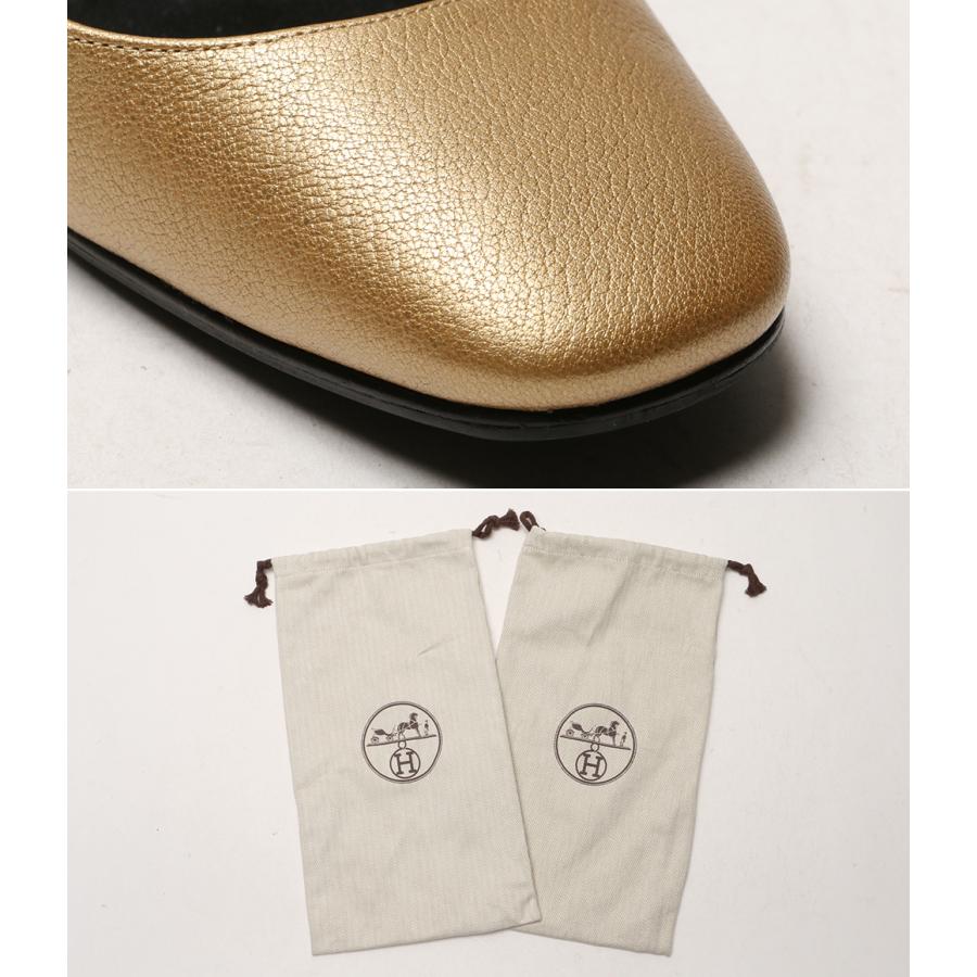 エルメス ジャッキー ゴールド パンプス レディース SIZE 37 エルメス ジャッキー ゴールド パンプス レディース SIZE 37