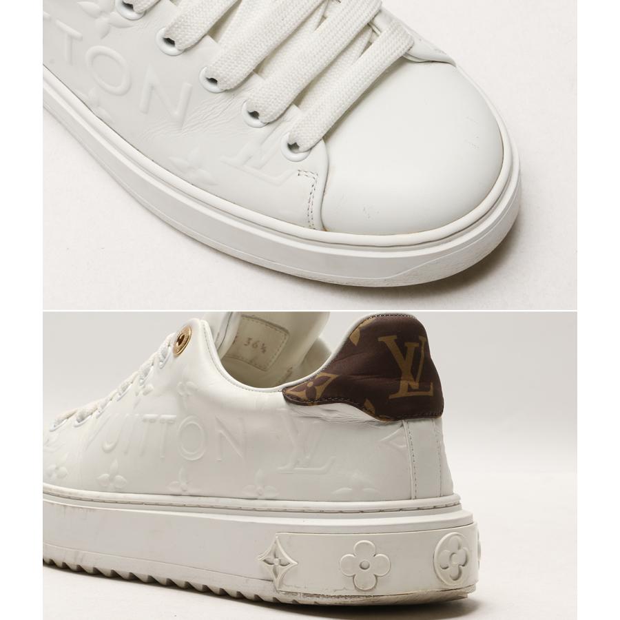 Louis Vuitton スニーカー サイズ36 タイムアウト 白 LOUIS VUITTON ルイヴィトン 靴 タイムアウト・ライン スニーカー