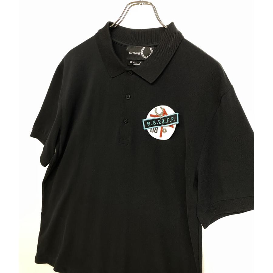 ラフシモンズ フレッドペリー ポロシャツ PATCHED POLO SHIRT ラフシモンズ フレッドペリー ポロシャツ PATCHED POLO SHIRT