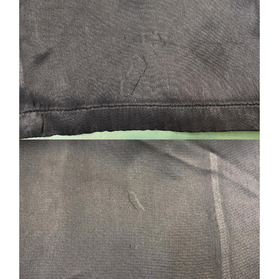 ヒステリックグラマー 長袖シャツ スーベニアシャツ ブラック 刺繍