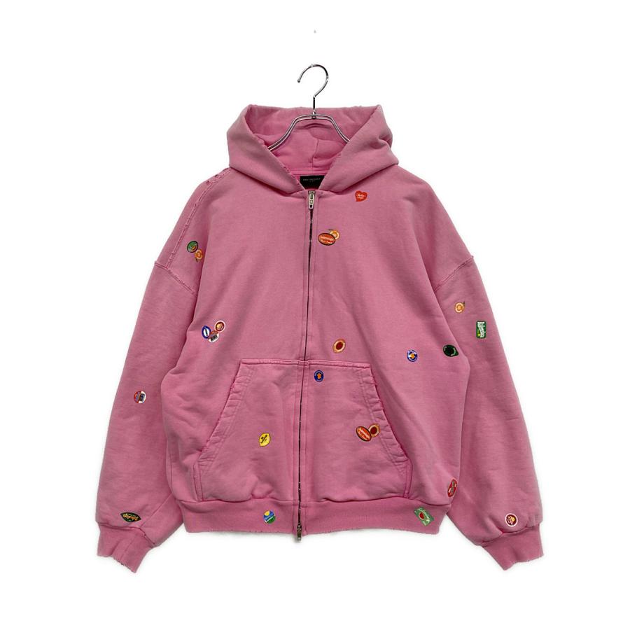 バレンシアガ スウェットパーカー FRUITY ダメージ加工 25ss メンズ