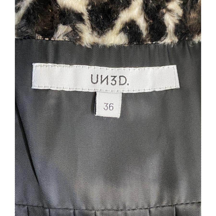 アンスリード レオパード フェイクファーコート 521750000801