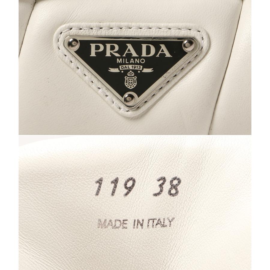 プラダ スニーカー モノリスパテッドナッパレザー レディース SIZE 38