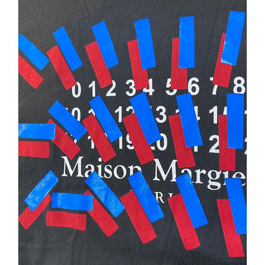 マルタンマルジェラ 半袖Tシャツ S23935 テープロゴ メンズ SIZE 46