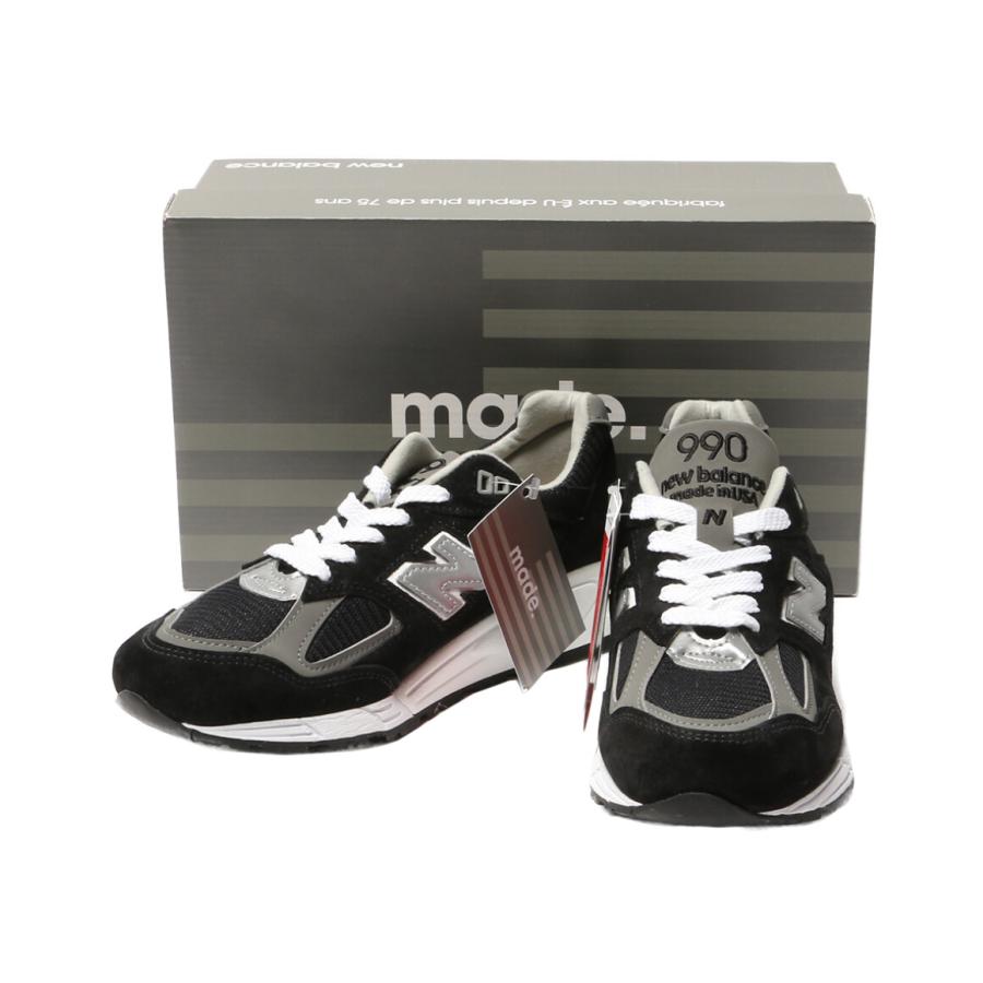 靴 New Balance M990BL2 24.5 990シリーズ ニューバランス M990 V2 NEW BALANCE M990BL2 MADE