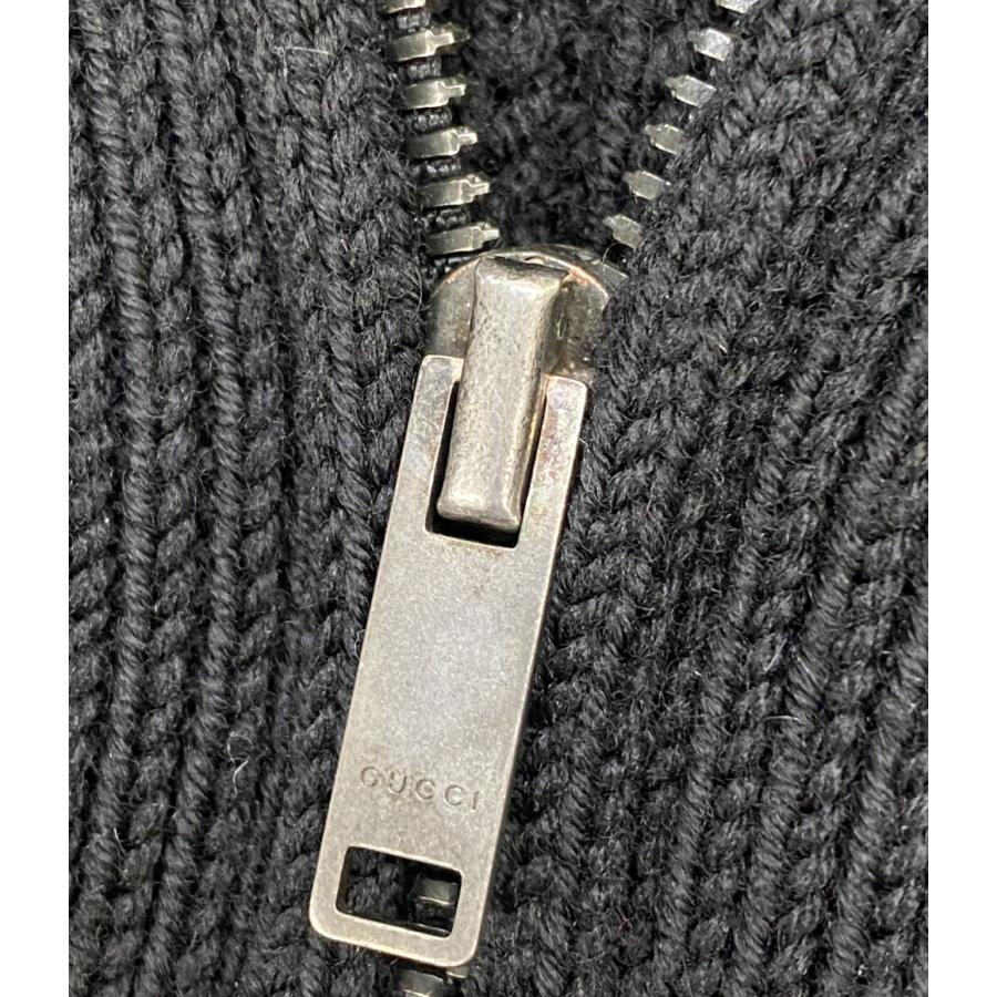 グッチ ジップアップカーディガン ブラック メンズ SIZE XL GUCCI 中古
