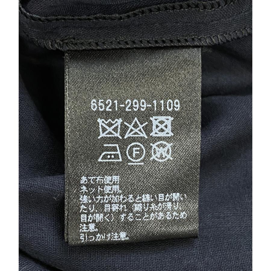 ドゥロワー プルオーバー シースルー リボンデザイン ブラウス