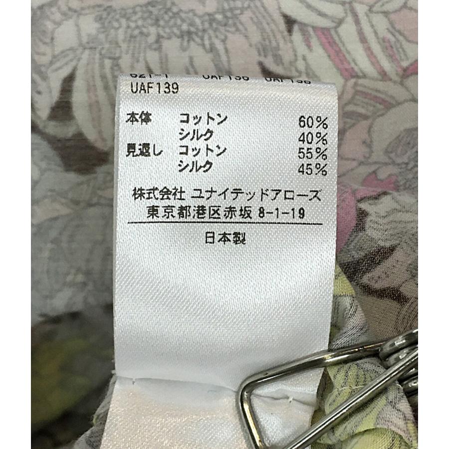 ドゥロワー ブラウス 五分袖 花柄 6521-299-0940 レディース SIZE 36
