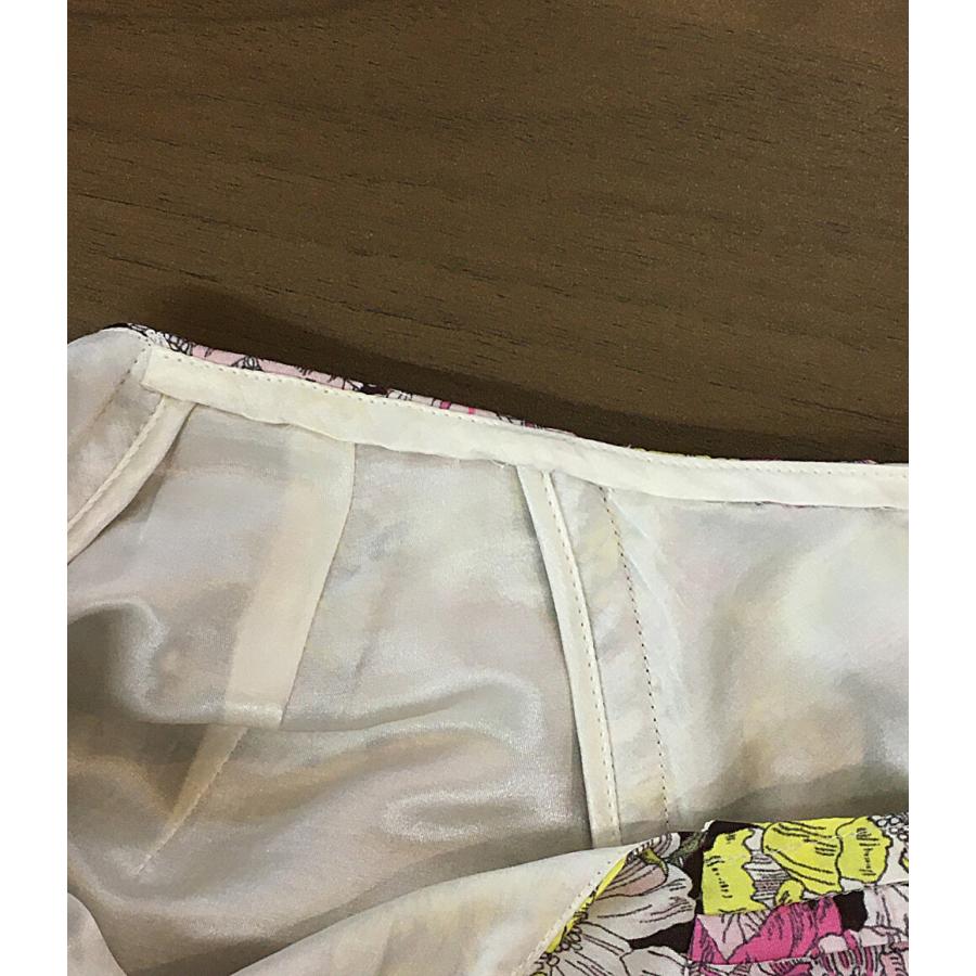 ドゥロワー ブラウス 五分袖 花柄 6521-299-0940 レディース SIZE 36