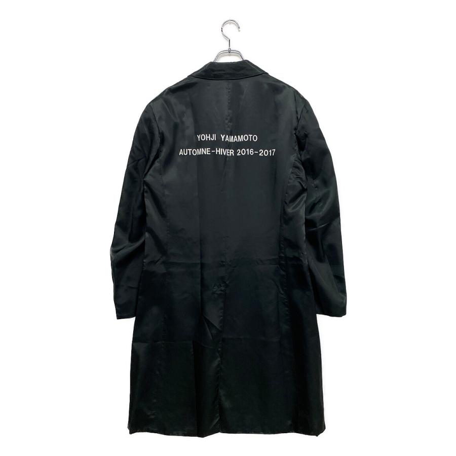 Yohji Yamamoto（ヨウジヤマモト） コート ブラック シングル FR-C23