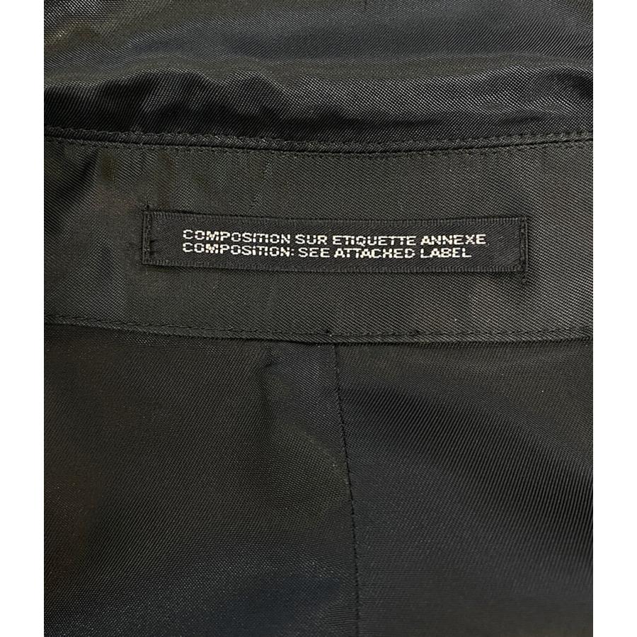 ヨウジヤマモト コート ブラック シングル FR-C23-206 メンズ SIZE 3