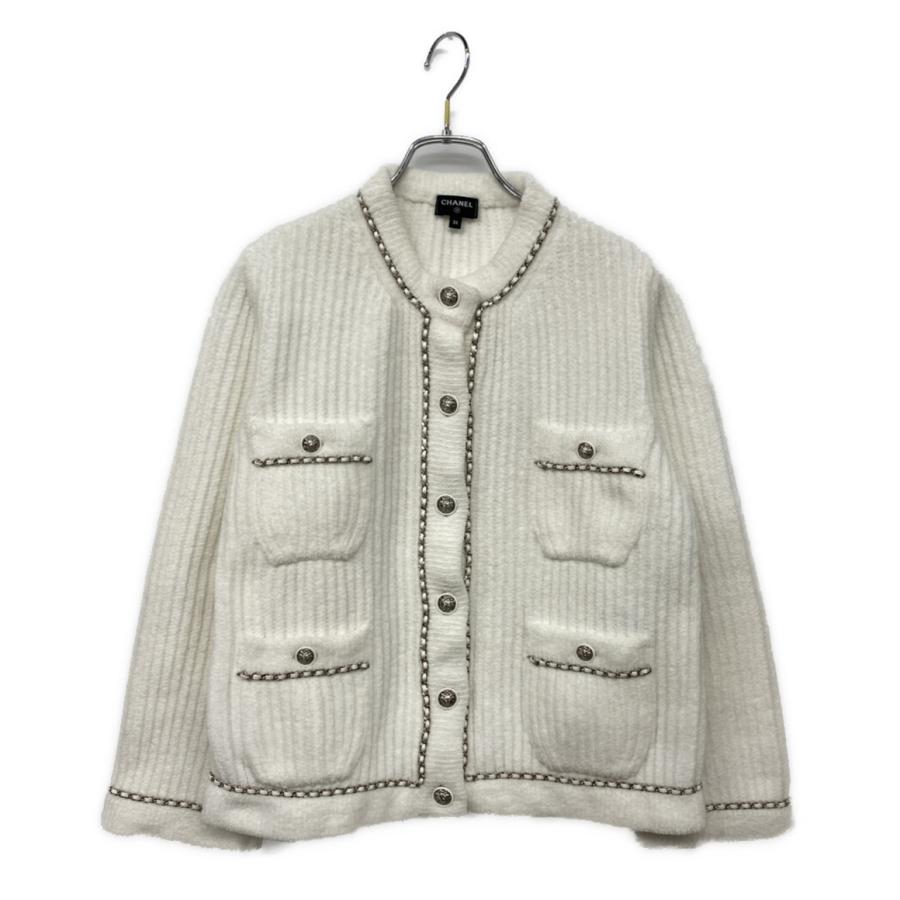 シャネル カーディガン 22AW P73520K10560 レディース SIZE 36 CHANEL
