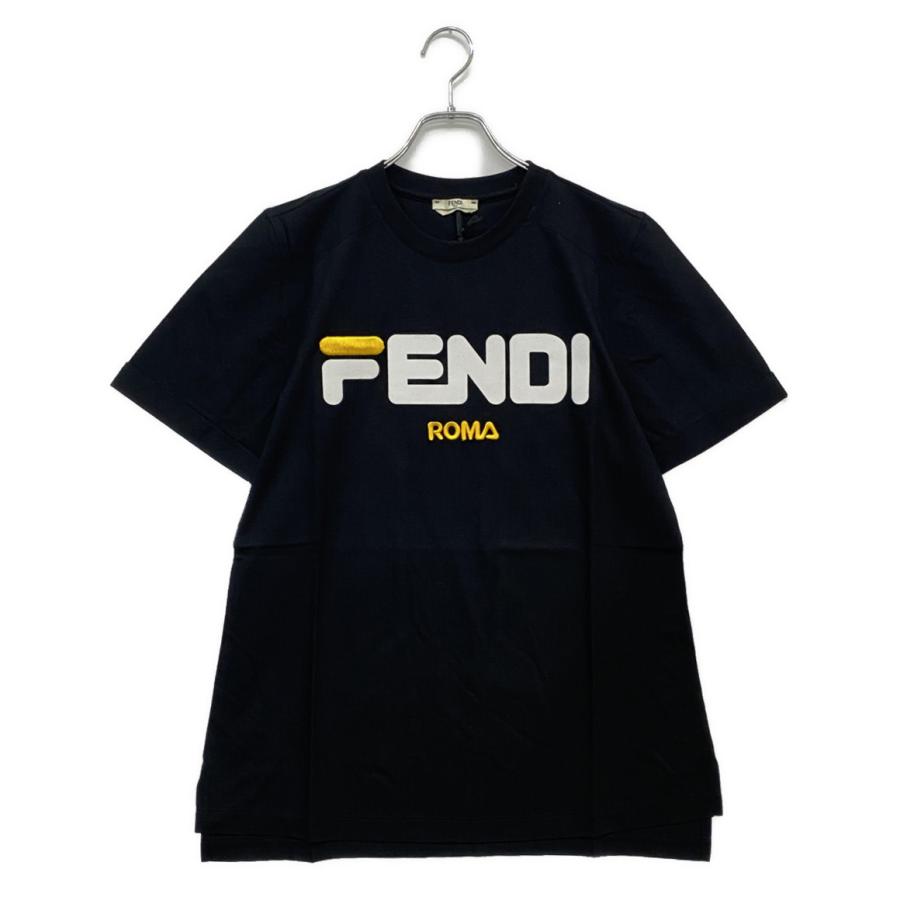 フェンディ FENDI FS7074 A5HL Tシャツ Fendi Fendi Fila cotton Tee