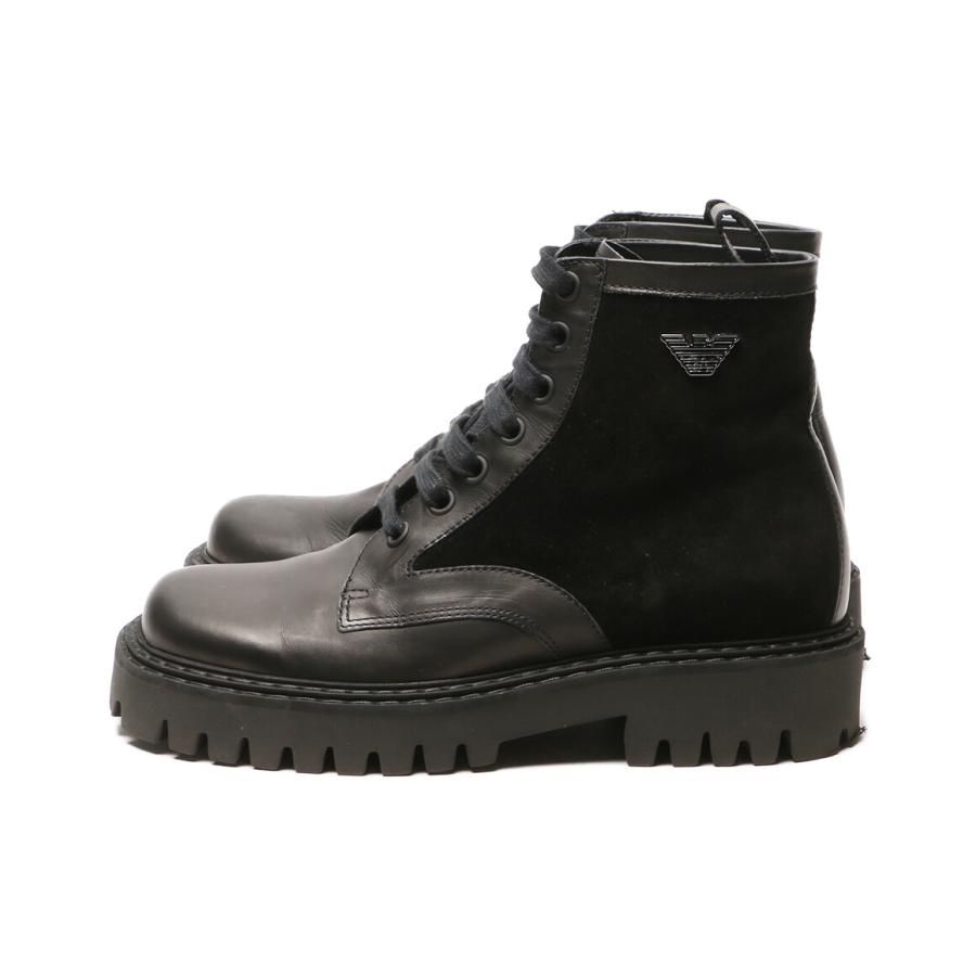 エンポリオアルマーニ ブーツ Trappers X4M383 メンズ SIZE 7 EMPORIO